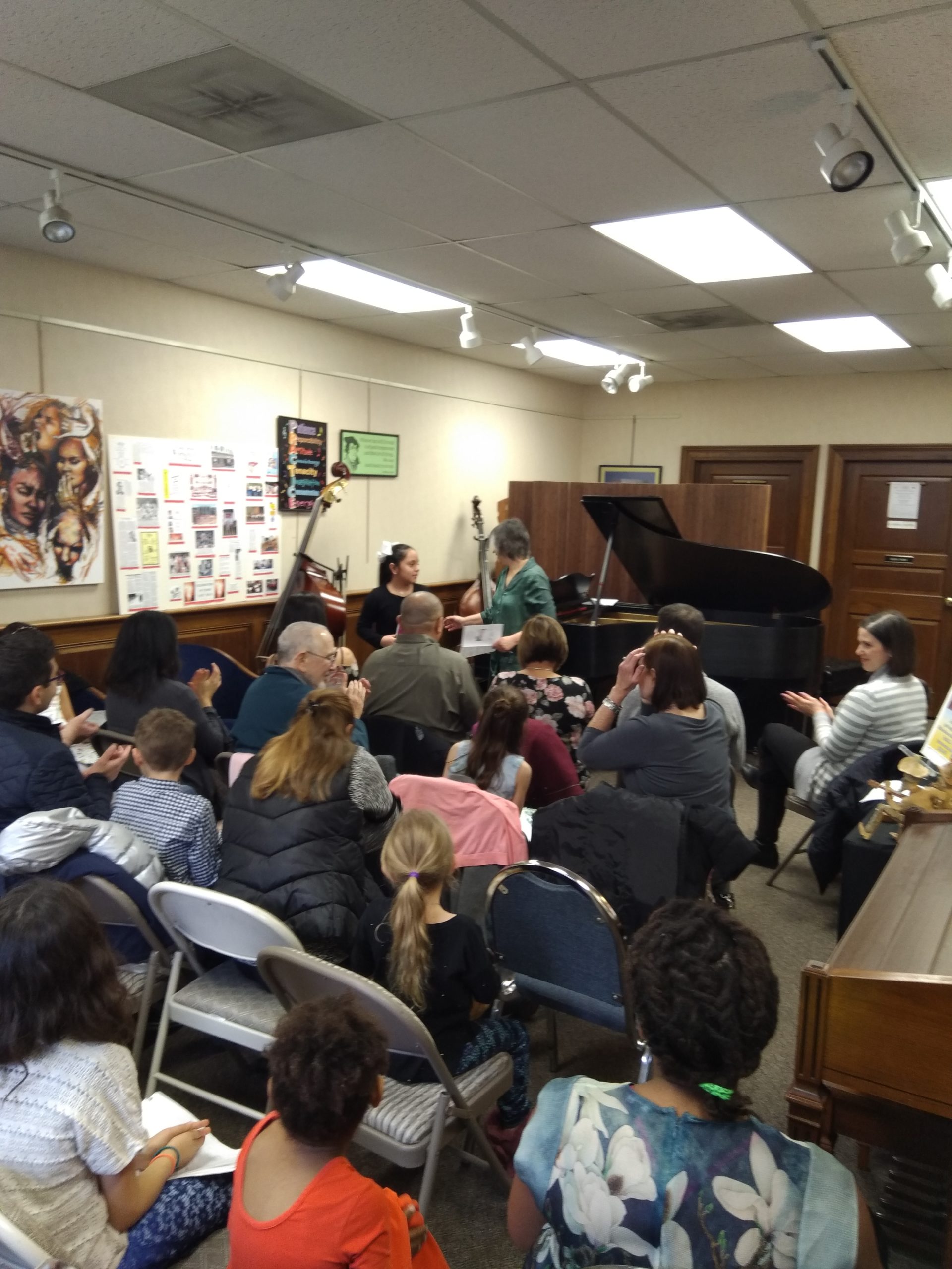 NJWA musicians performing for residents at a care community
